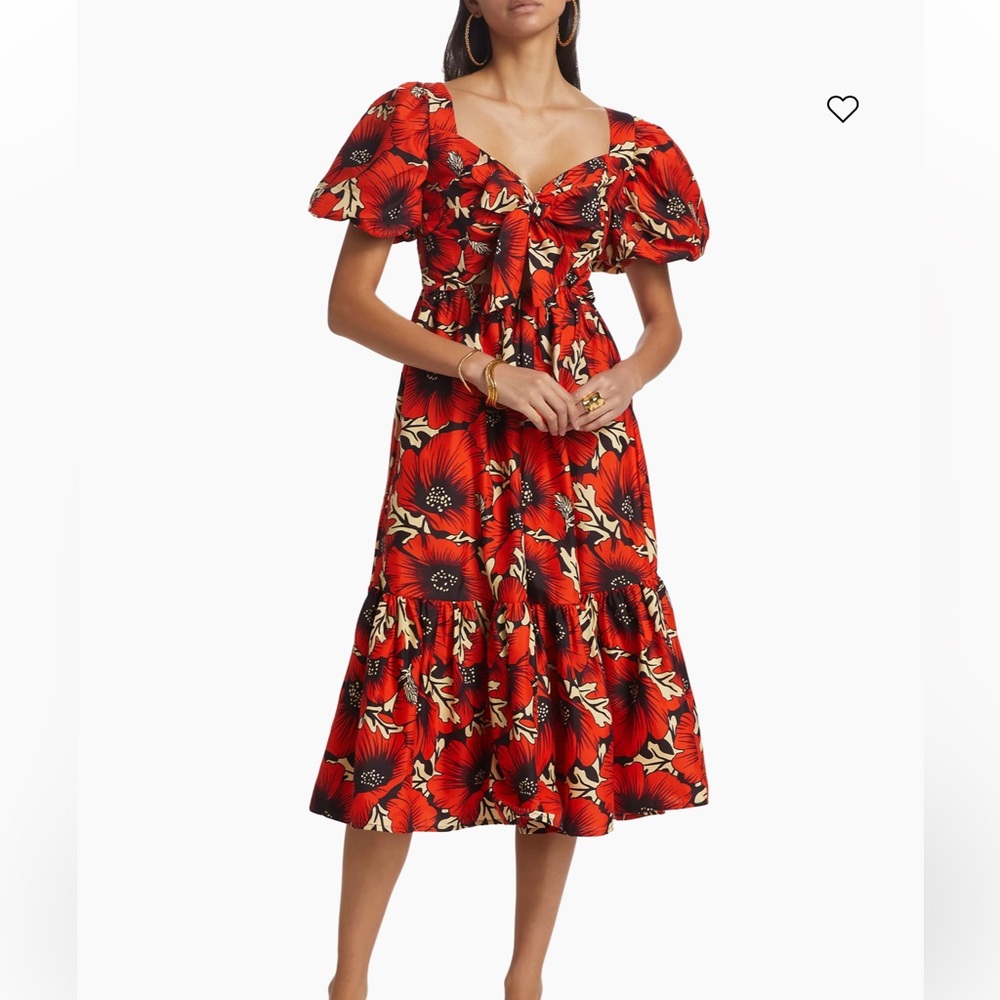Elisamama - Funke Floral Midi-Dress